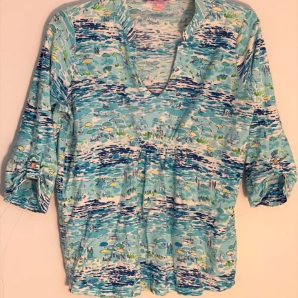 Lilly Pulitzer Beach Print Tunic